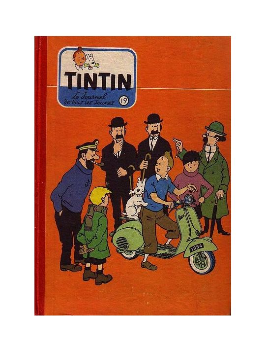 (Recueil) Tintin (Album du journal - Édition française) tome 19 - Tintin album du journal (éd. 1954) main product photo
