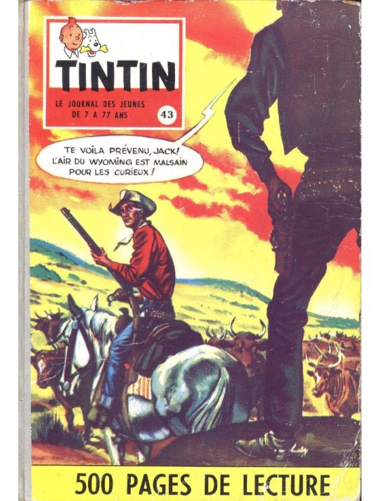 (Recueil) Tintin (Album du journal - Édition française) tome 43 - Tintin album du journal (éd. 1960) main product photo