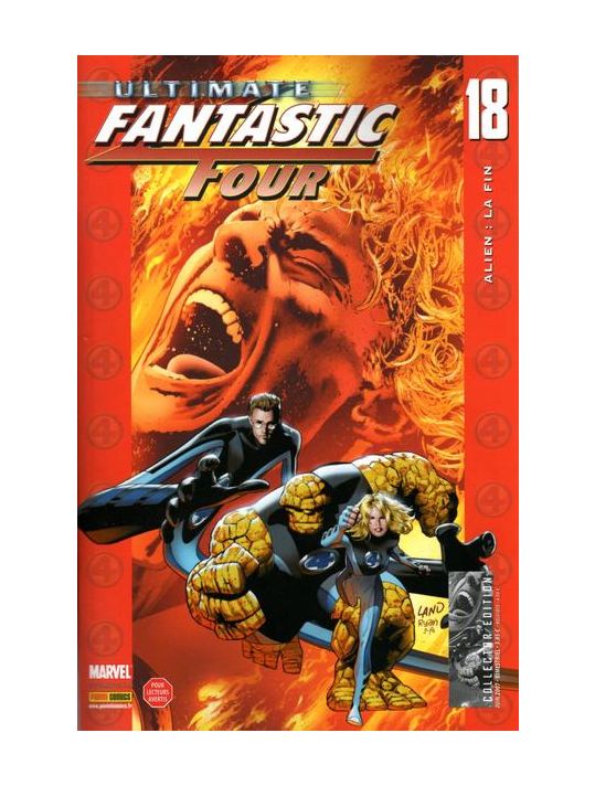 Ultimate Fantastic Four tome 18 - Alien : la fin (éd. 2007) main product photo