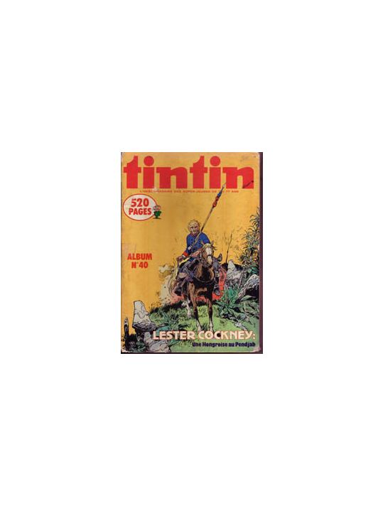 Recueil Tintin nouveau tome 40 main product photo