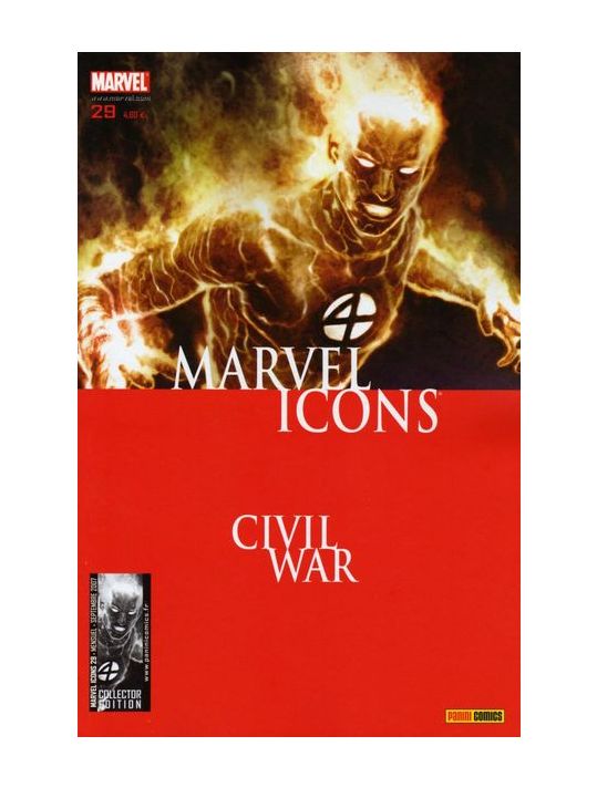 Marvel Icons (Marvel France 1re série) tome 29 - Crimes de guerre (éd. 2007) main product photo