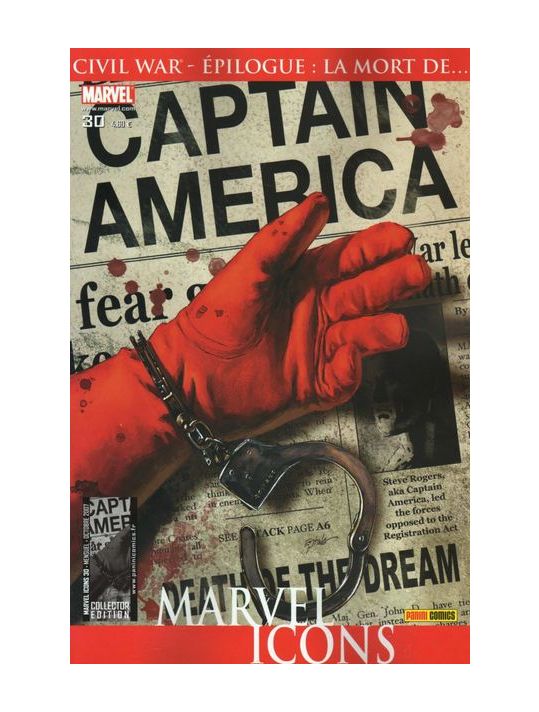 Marvel Icons (Marvel France 1re série) tome 30 - Le rêve est mort (éd. 2007) main product photo