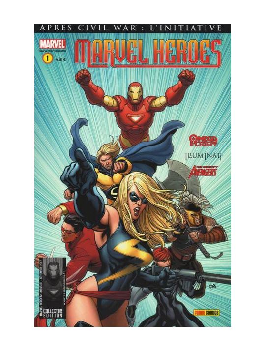 Marvel Heroes (Marvel France 2e série) tome 1 - Alpha et Omega (éd. 2007) main product photo