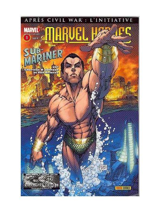 Marvel Heroes Hors Série (Marvel France 2e série) tome 1 - Le prince des mers - Révolution (éd. 2008) main product photo