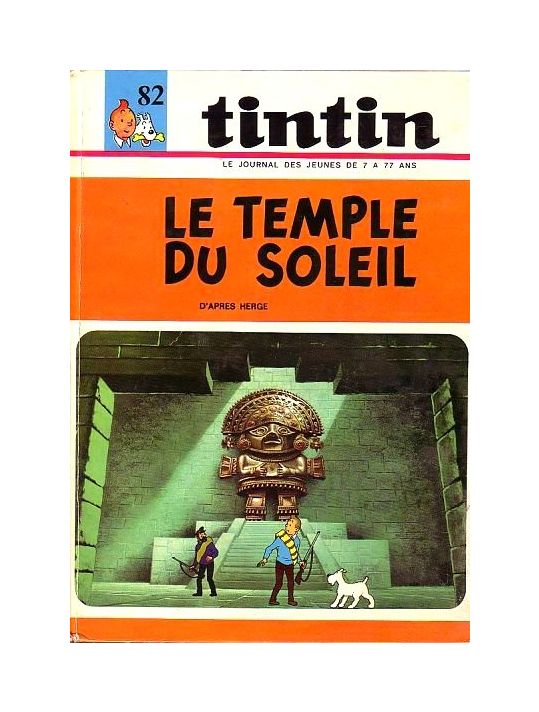 (Recueil) Tintin (Album du journal - Édition française) tome 82 - Tintin album du journal (éd. 1970) main product photo