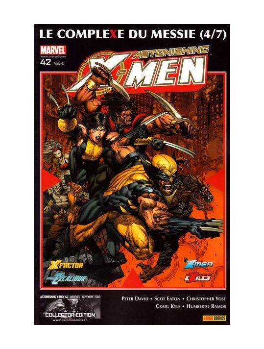Astonishing X-Men tome 42 - Le complexe du messie (4/7) (éd. 2008) main product photo