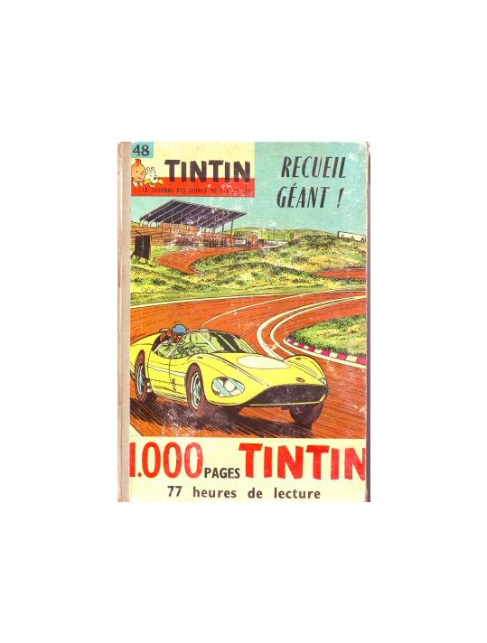 (Recueil) Tintin (Album du journal - Édition française) tome 48 - Tintin album du journal (éd. 1961) main product photo