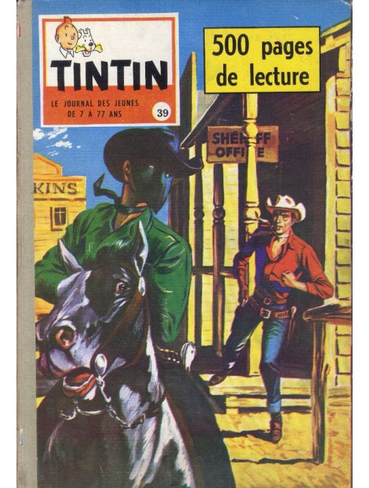 (Recueil) Tintin (Album du journal - Édition française) tome 39 - Tintin album du journal (éd. 1959) main product photo