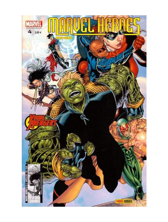 Marvel Heroes Hors Série (Marvel France 2e série) tome 4 - Les Jeunes Vengeurs (éd. 2008) main product photo