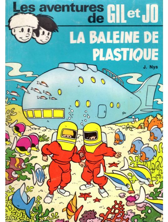 Gil et Jo tome 5 - La baleine de plastique main product photo