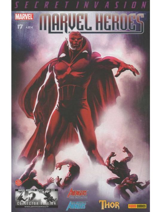 Marvel Heroes (Marvel France 2e série) tome 17 - Sacqué (éd. 2009) main product photo