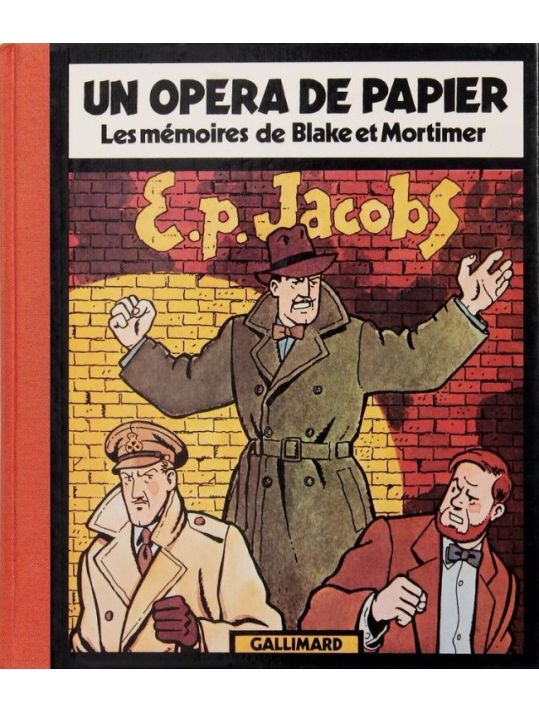 Un opéra de papier - Les mémoires de Blake et Mortimer (éd. 1981) main product photo
