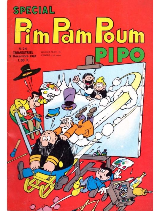 Pim Pam Poum (Pipo - Spécial) tome 24 - Trimestriel n°24 (éd. 1967) main product photo