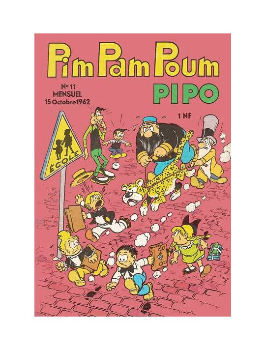 Pim Pam Poum (Pipo - Mensuel) tome 11 - Mensuel n°011 (éd. 1962) main product photo