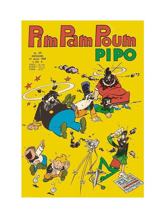 Pim Pam Poum (Pipo - Mensuel) tome 69 - Mensuel n°069 (éd. 1967) main product photo