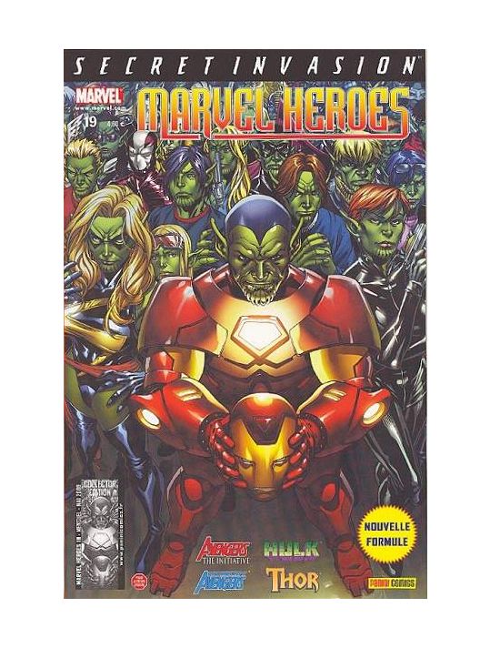 Marvel Heroes (Marvel France 2e série) tome 19 - Le seul bon skrull (éd. 2009) main product photo