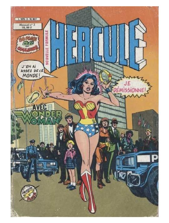 Hercule avec Wonder Woman (Collection Flash Couleurs) tome 3 - Mensuel N°3 (éd. 1984) main product photo
