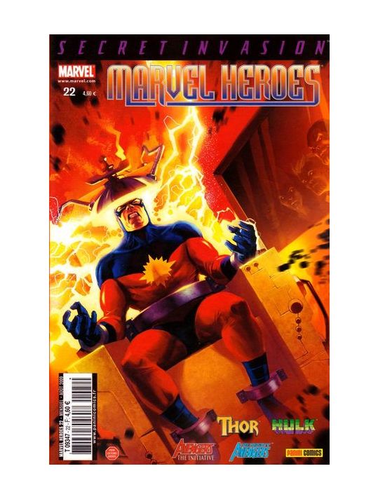 Marvel Heroes (Marvel France 2e série) tome 22 - Captain Marvel & Marvel Boy (éd. 2009) main product photo