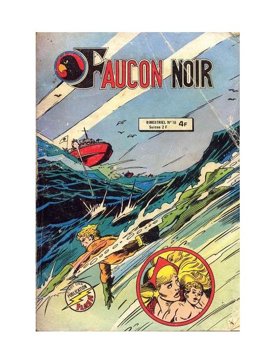 Faucon Noir (Arédit - Publication Flash) tome 18 - Atom et Hawkman : Le Dieu de la colère (éd. 1980) main product photo