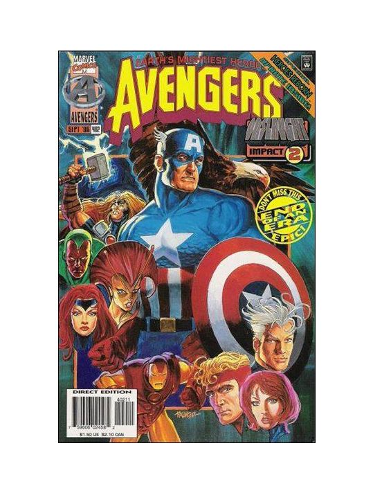 Avengers VO (1963) tome 402 - End of the line (éd. 1996) main product photo