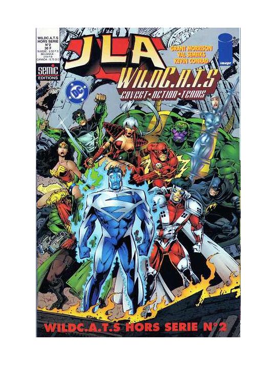 Wildcats HS tome 2 - JLA / WildC.A.T.S. main product photo