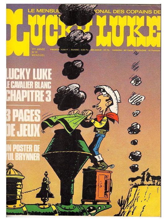 Lucky Luke - Mensuel international des copains numéro 10 main product photo