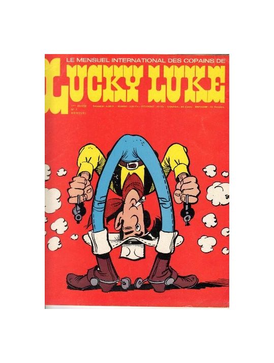Lucky Luke - Mensuel international des copains numéro 7 main product photo