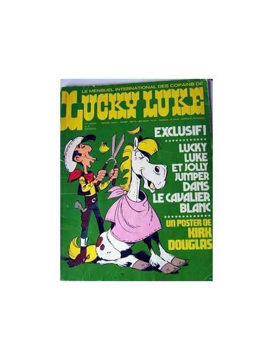 Lucky Luke - Mensuel international des copains numéro 8 main product photo