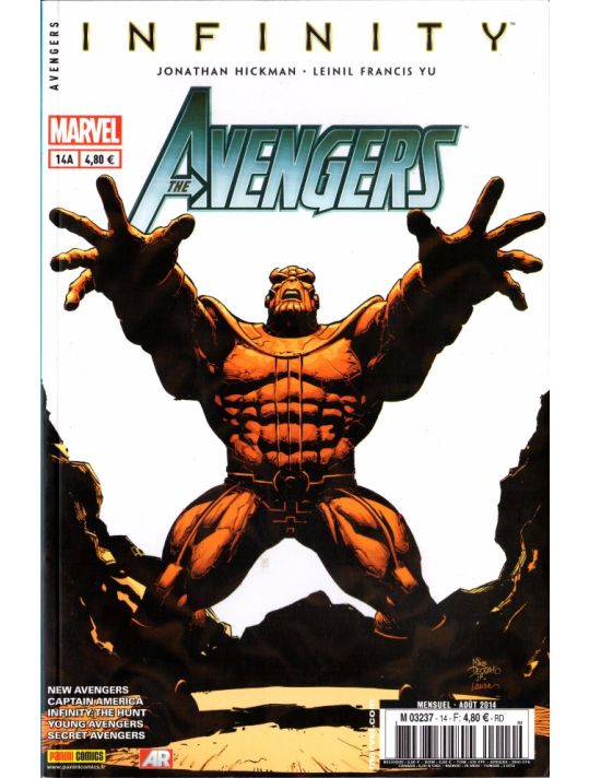 Avengers (2013) tome 14A main product photo