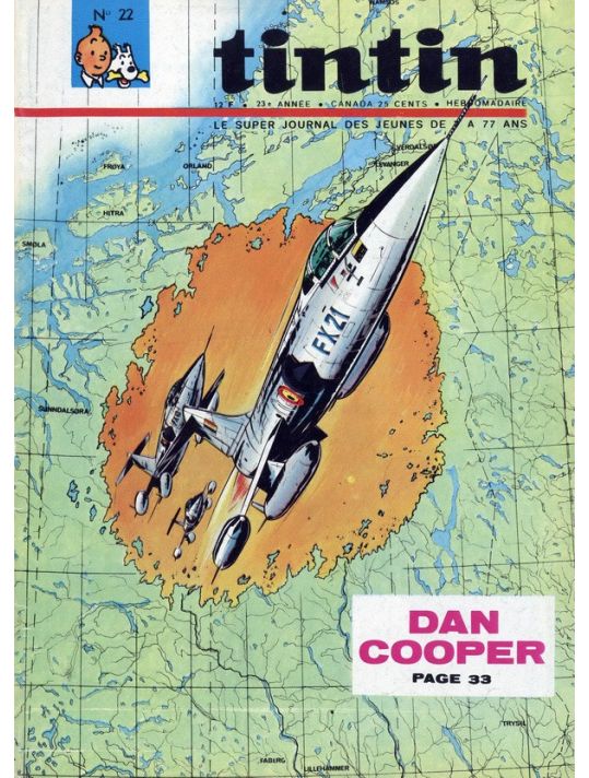 Revue Le journal de Tintin (éd. Belge) tome 22 - Dan Cooper main product photo