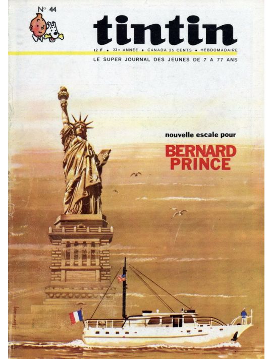 Revue Le journal de Tintin (éd. Belge) tome 44 - Nouvelle escale pour Bernard Prince main product photo