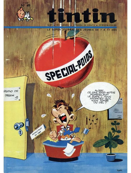 Revue Le journal de Tintin (éd. Belge) tome 49 - Spécial-poids main product photo
