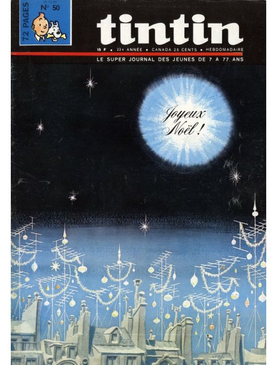 Revue Le journal de Tintin (éd. Belge) tome 50 - Joyeux Noël ! main product photo
