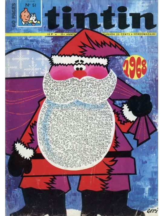 Revue Le journal de Tintin (éd. Belge) tome 51 - Tintin Noël 1968 main product photo