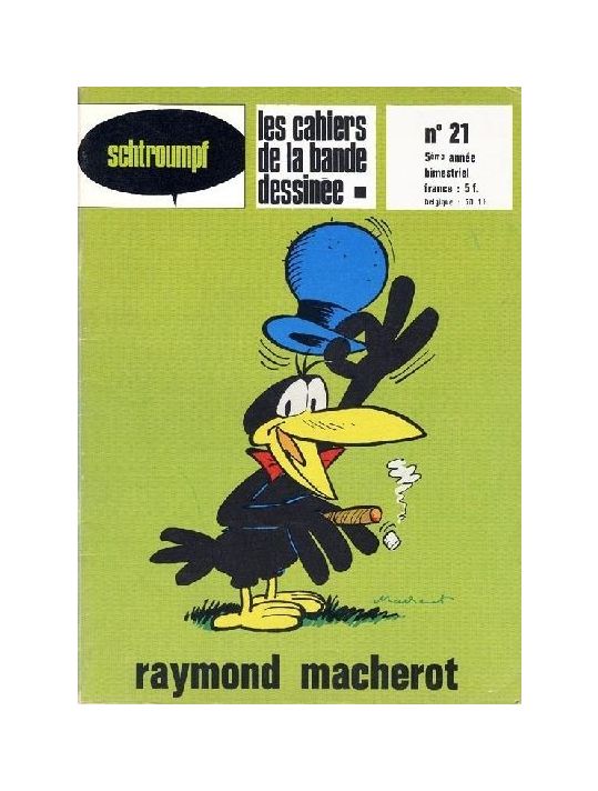 Les cahiers de la BD (Schtroumpf) tome 21 main product photo