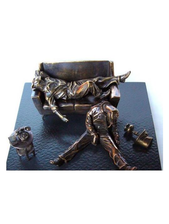 Figurine En Plomb Napoléon - Scène Vintage 1973, Très Bon état