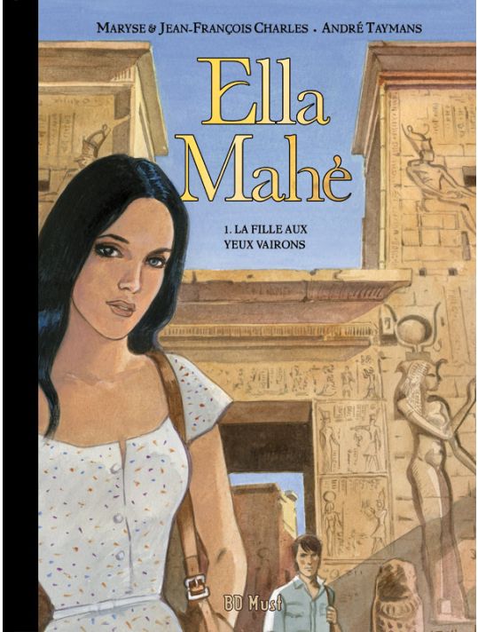 Tirage de tête Ella Mahé tome 1 - la fille aux yeux vairons main product photo