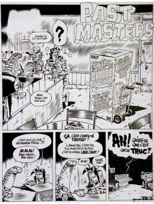 Planche originale Cosmik Roger ; Past Masters main product photo