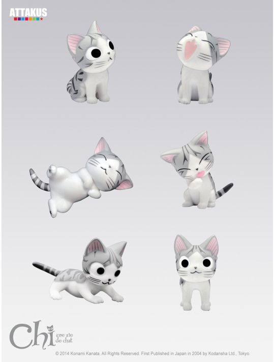 Chi Set de 6 figurines main product photo