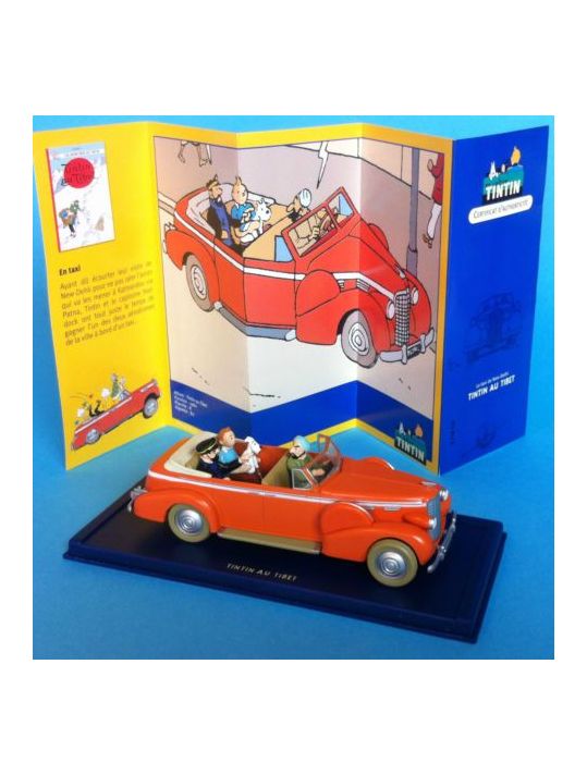 Figurine Tintin au tibet - Décapotable taxi main product photo