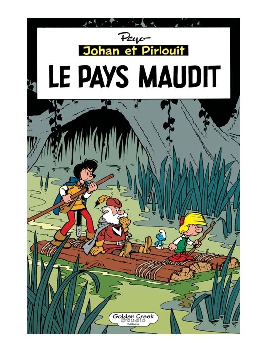 Johan et Pirlouit - Le pays maudit - tirage de tête main product photo