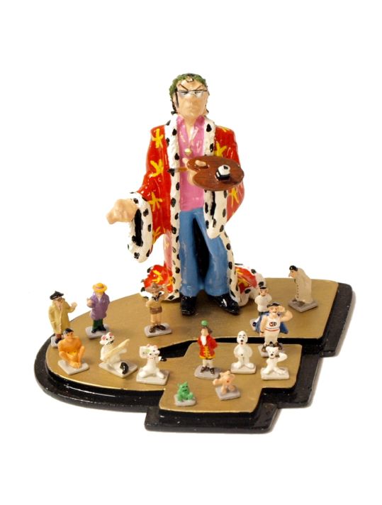 Gotlib en tenue d'empereur (signé) main product photo