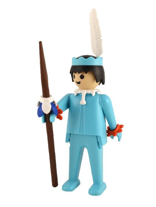 Playmobil - L'indien bleu main product photo