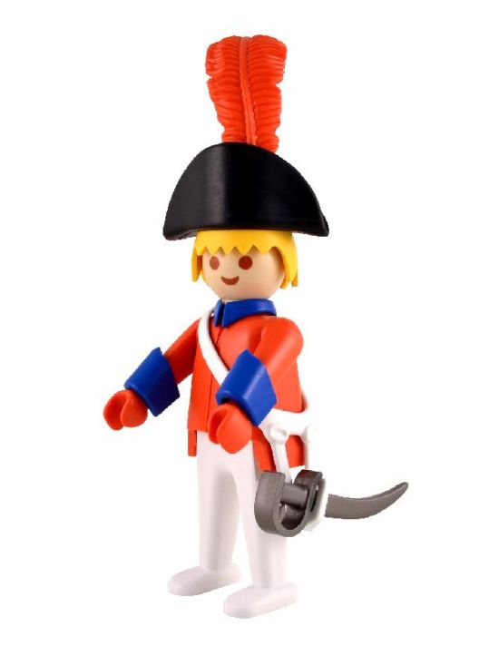 PLAYMOBIL HABITS ROUGES  Soldat  Garde Soldats Briten Marine #3 EUR 7