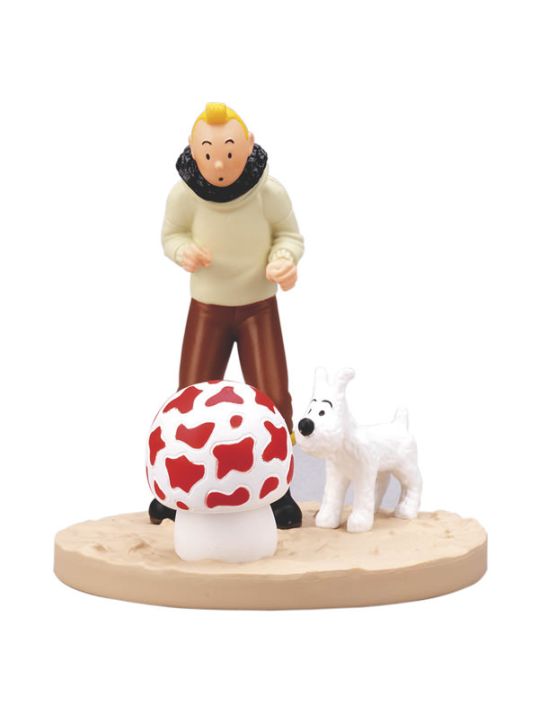 Figurine Tintin ; Tintin & L'Etoile Mystérieuse main product photo