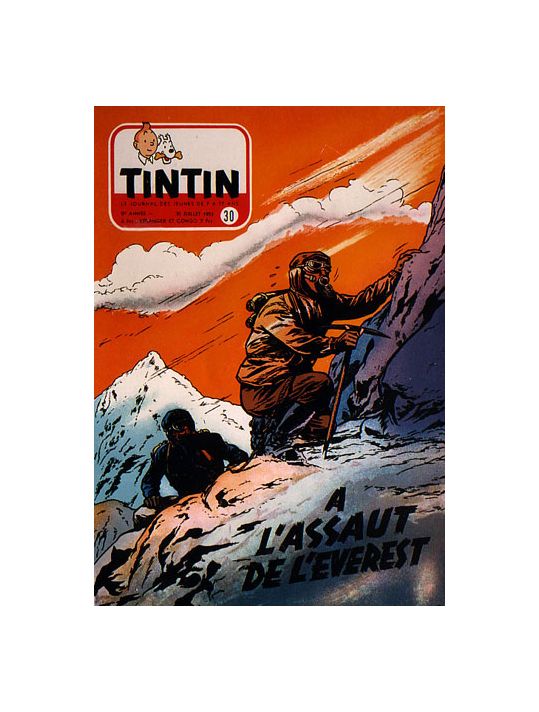 Sérigraphie Weinberg "À l'assaut de l'Everest" main product photo