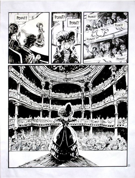 Planche originale Le marin, l'actrice et la croisière jaune tome 1 ; page 3 main product photo