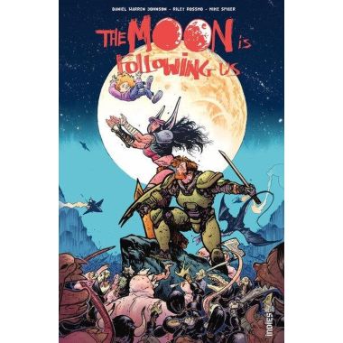 The moon is following us