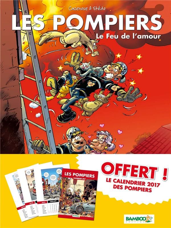 最新 Les 3 tome pompiers 手帳・カレンダー