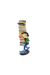 Figurine Gaston portant une pile de livres